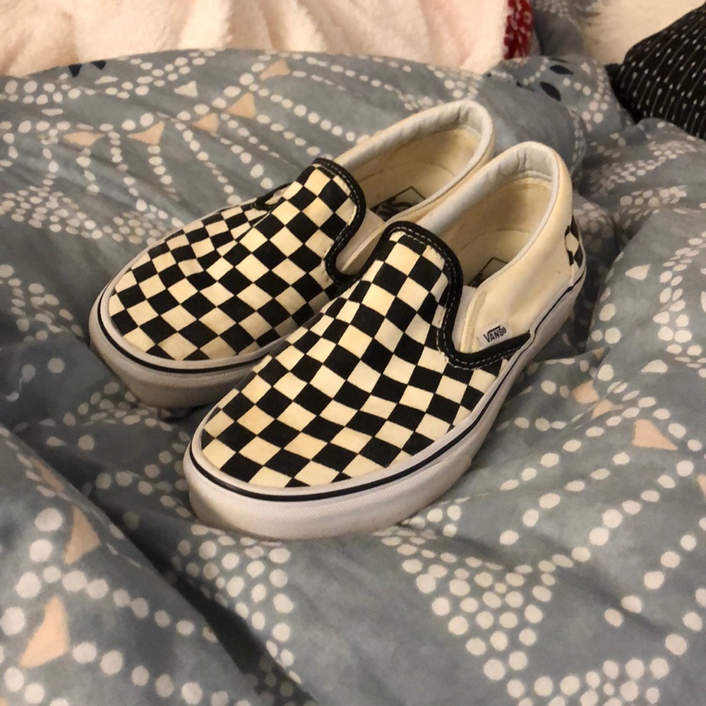 Checkered vans